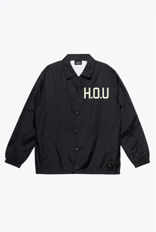 Houston Astros Essential Coach Jacket - Black sold by Peace-Collective