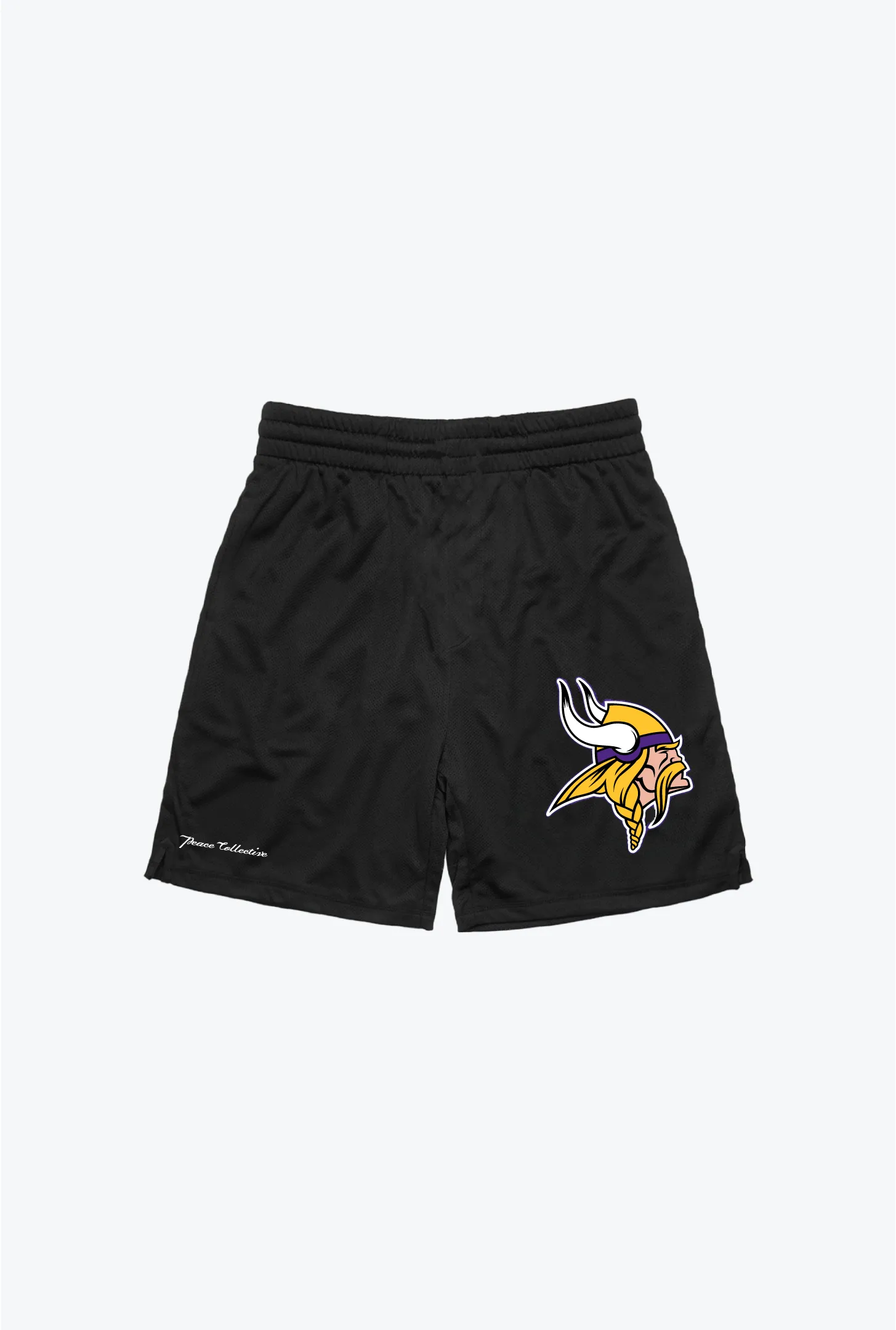 Minnesota Vikings Mesh Shorts - Black sold by Peace-Collective