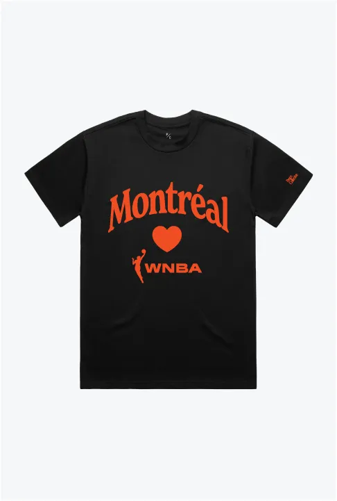WNBA T-Shirt - Black sold by Peace-Collective