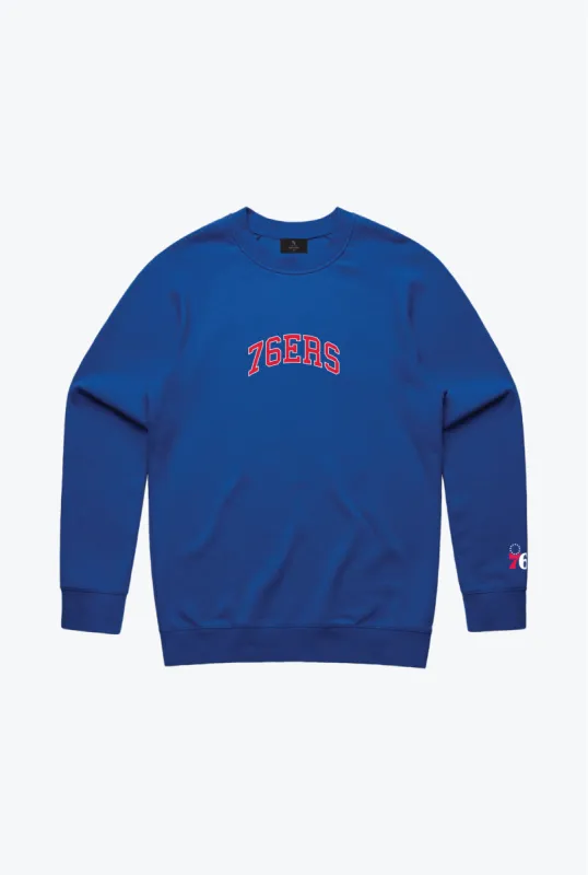 Philadelphia 76ers Playoffs Crewneck - Royal sold by Peace-Collective