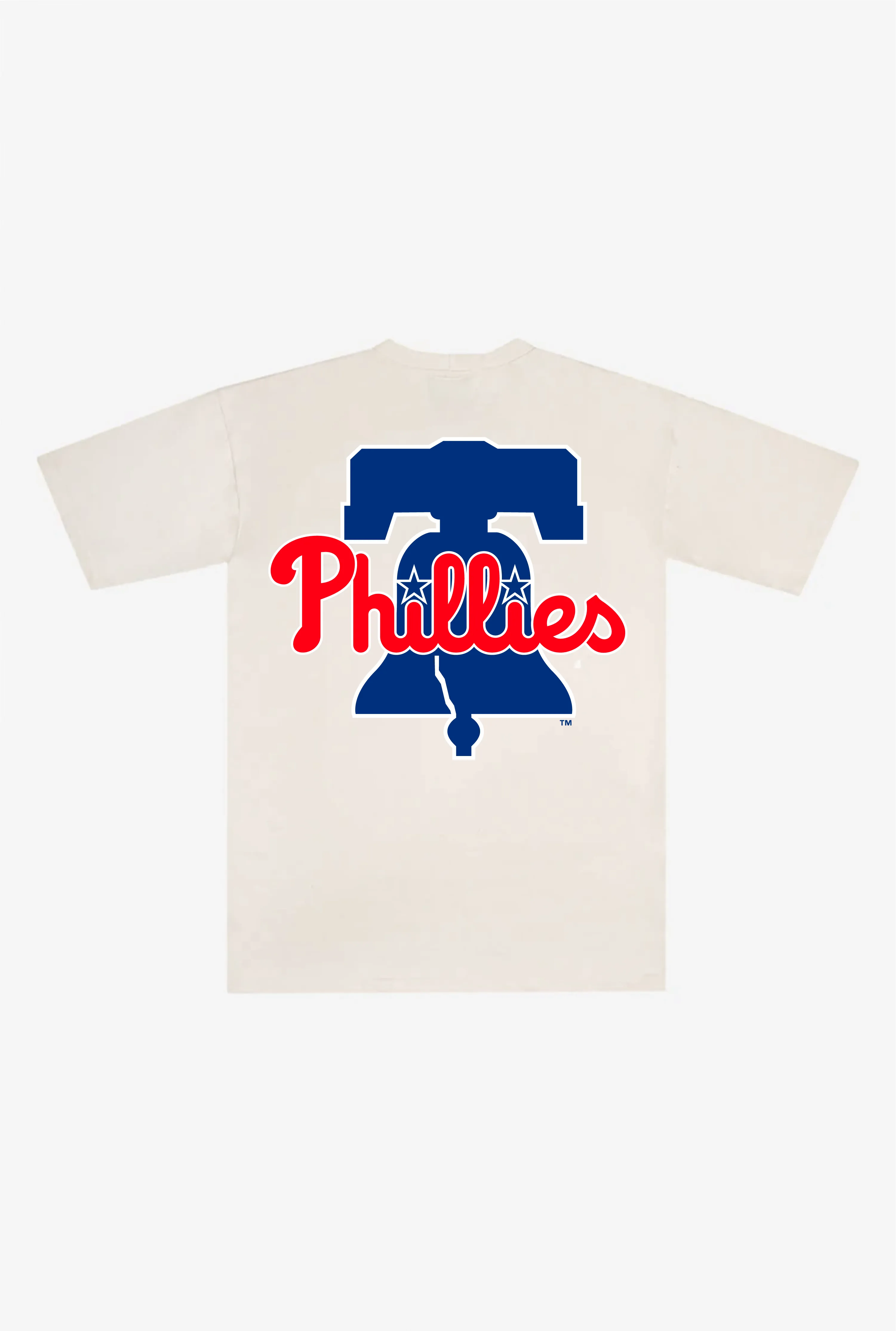 Philadelphia Phillies Heavyweight T-Shirt - Natural sold by Peace-Collective product image thumbnail 2