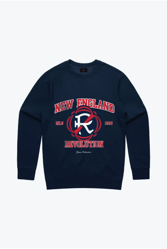 New England Revolution Vintage Washed Crewneck - Navy sold by Peace-Collective