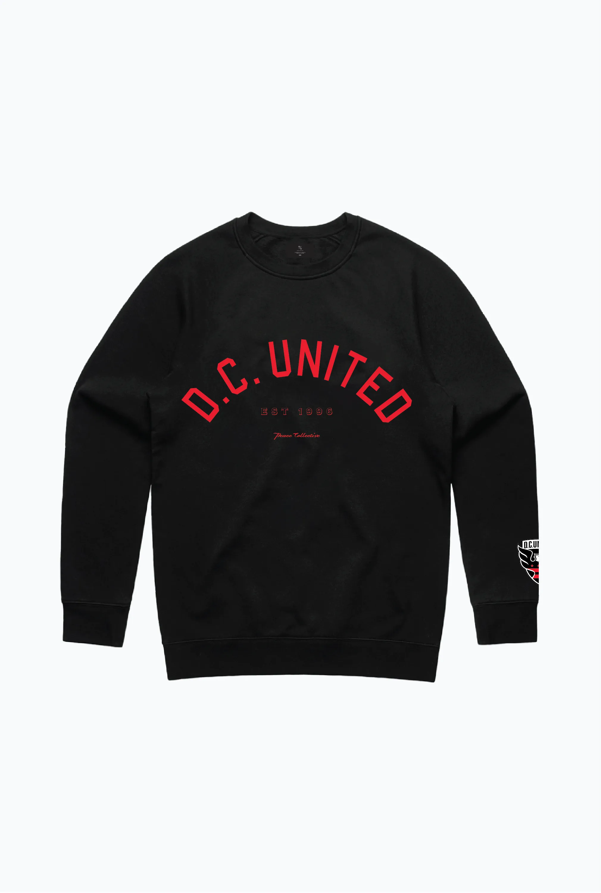 D.C. United Essentials Heavyweight Crewneck - Black sold by Peace-Collective
