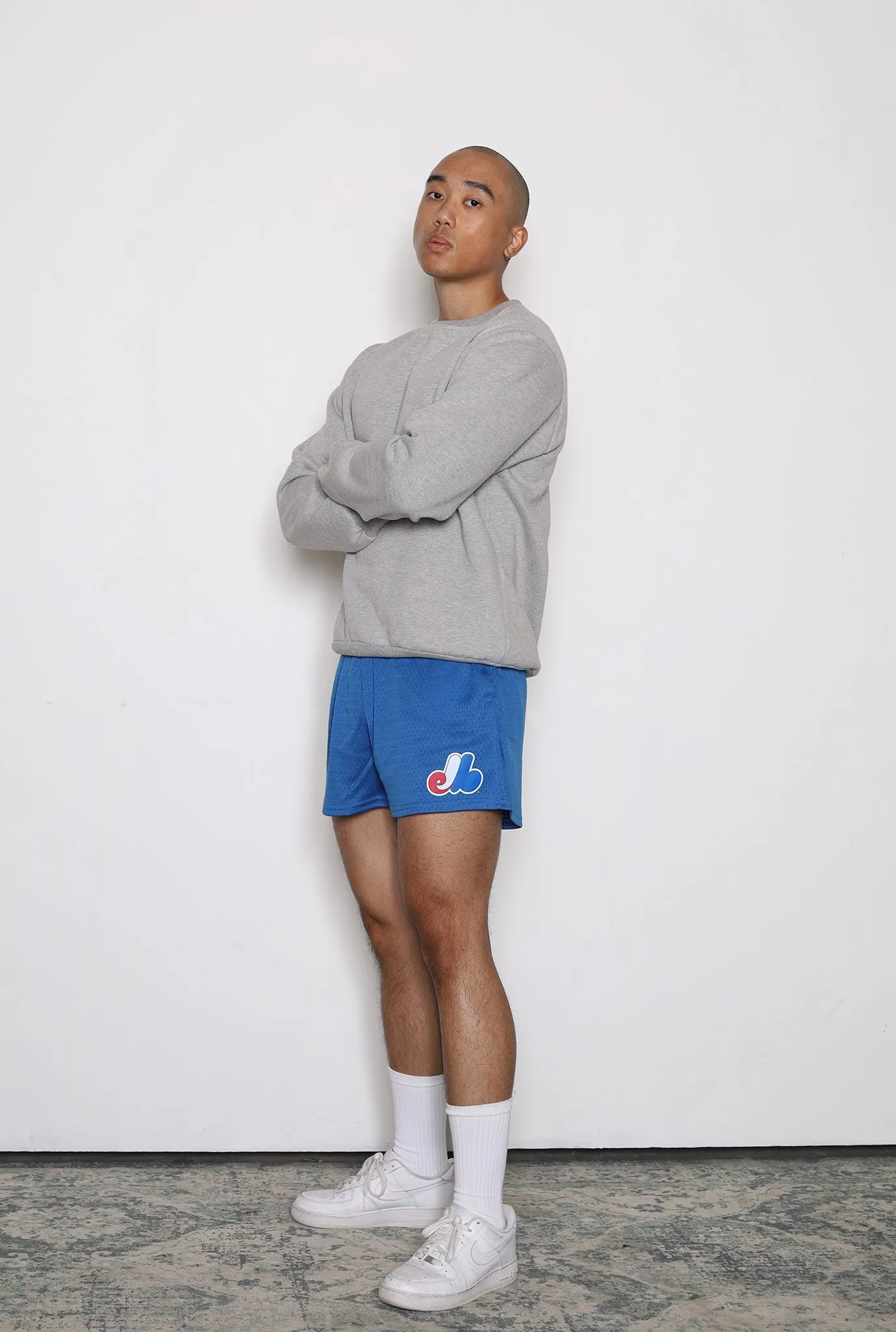 Montreal Expos Mesh Shorts - Blue sold by Peace-Collective product image thumbnail 2