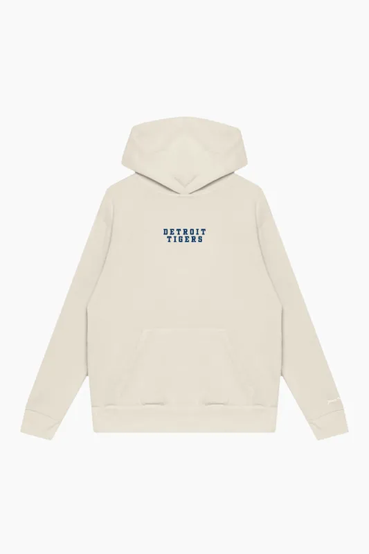Detroit Tigers Heavyweight Hoodie - Ivory sold by Peace-Collective