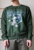 Philadelphia Eagles Vintage Crewneck - Forest Green sold by Peace-Collective