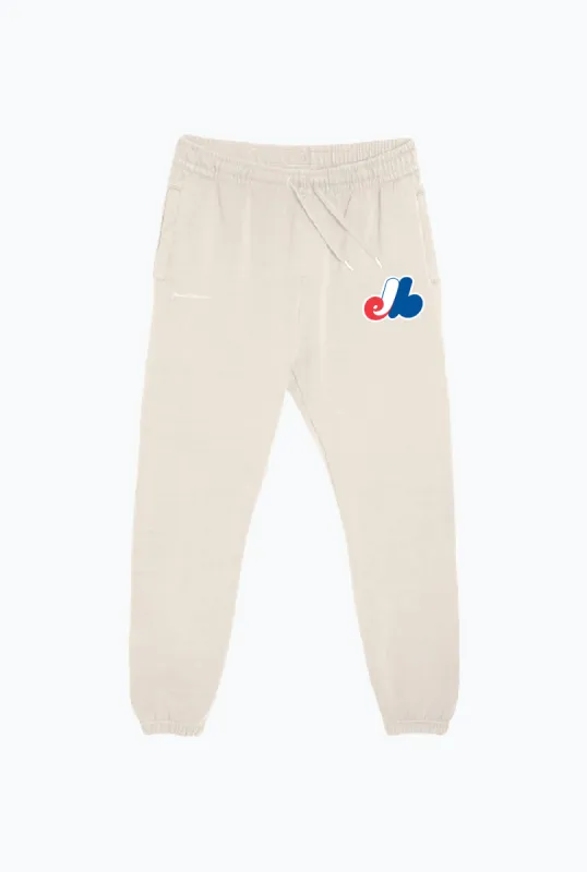 Montréal Expos Heavyweight Jogger - Ivory sold by Peace-Collective
