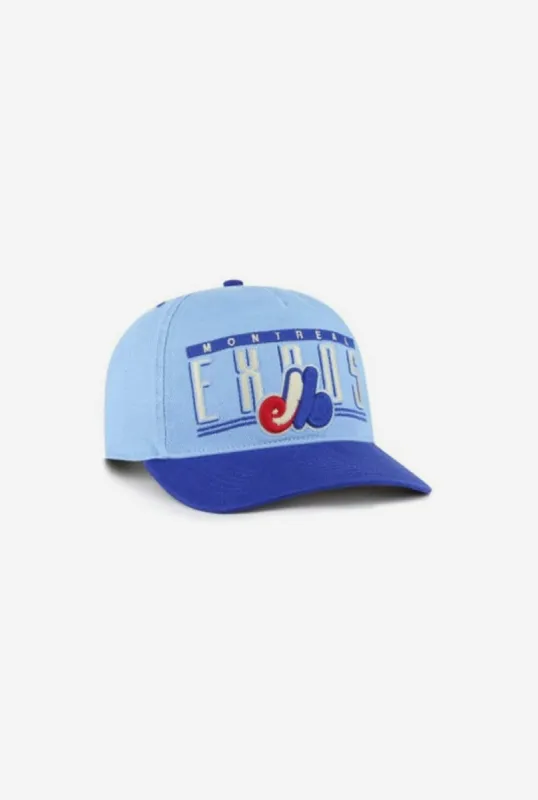 Montreal Expos Double Header Baseline Hitch Hat sold by Peace-Collective