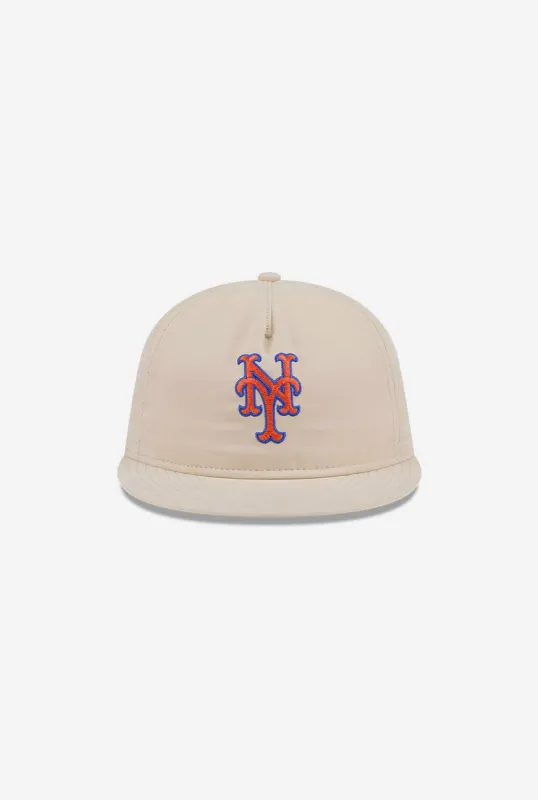 New York Mets Brushed Nylon 9FIFTY Snapback - Stone sold by Peace-Collective