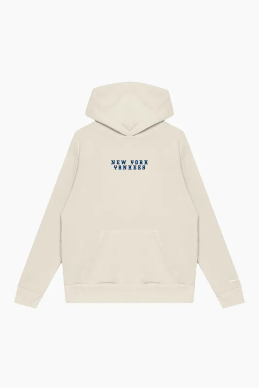 New York Yankees Heavyweight Hoodie - Ivory sold by Peace-Collective