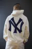 New York Yankees Heavyweight Hoodie - Ivory sold by Peace-Collective