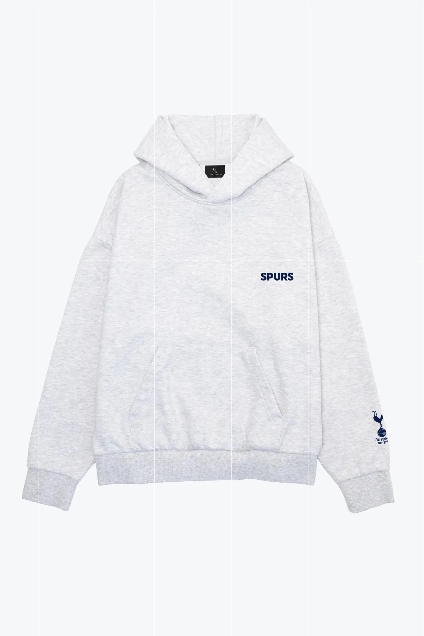 Tottenham Hotspur FC SuperHeavy™️ Hoodie - Ash sold by Peace-Collective