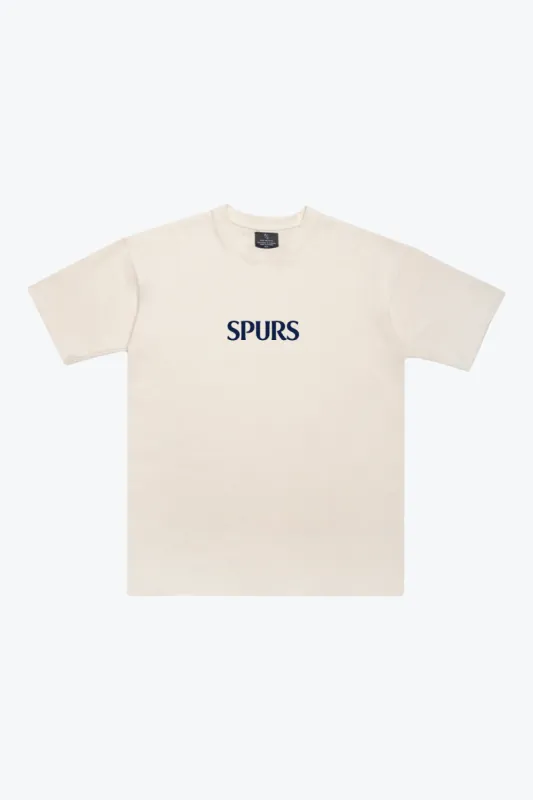 Tottenham Hotspur FC Heavyweight T-Shirt - Ivory sold by Peace-Collective