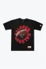 Atlanta Falcons Spiral Heavyweight T-Shirt - Black sold by Peace-Collective