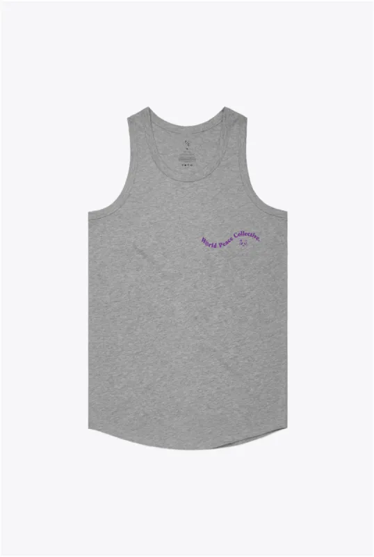 P/C x Metta World Peace Unisex Tank - Grey sold by Peace-Collective