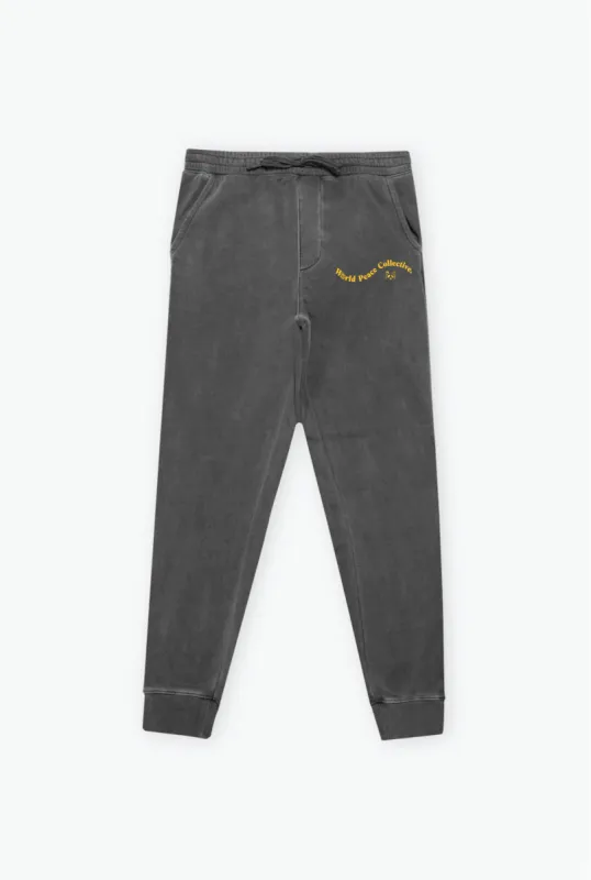 P/C x Metta World Peace Heavyweight Jogger - Black sold by Peace-Collective