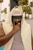 P/C x Metta World Peace A-Frame Cap - Ivory/Black sold by Peace-Collective