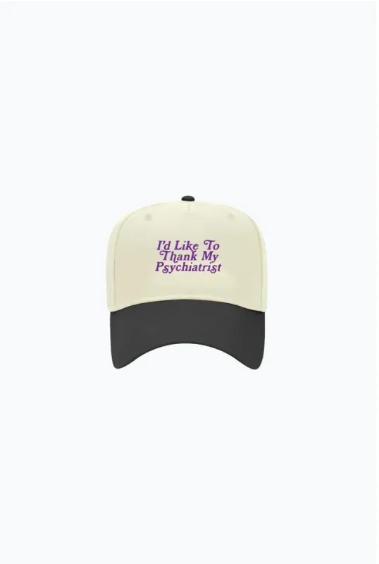 P/C x Metta World Peace A-Frame Cap - Ivory/Black sold by Peace-Collective