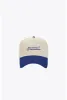 My Anxiety Has Anxieties A-Frame Cap - Royal / Ivory sold by Peace-Collective