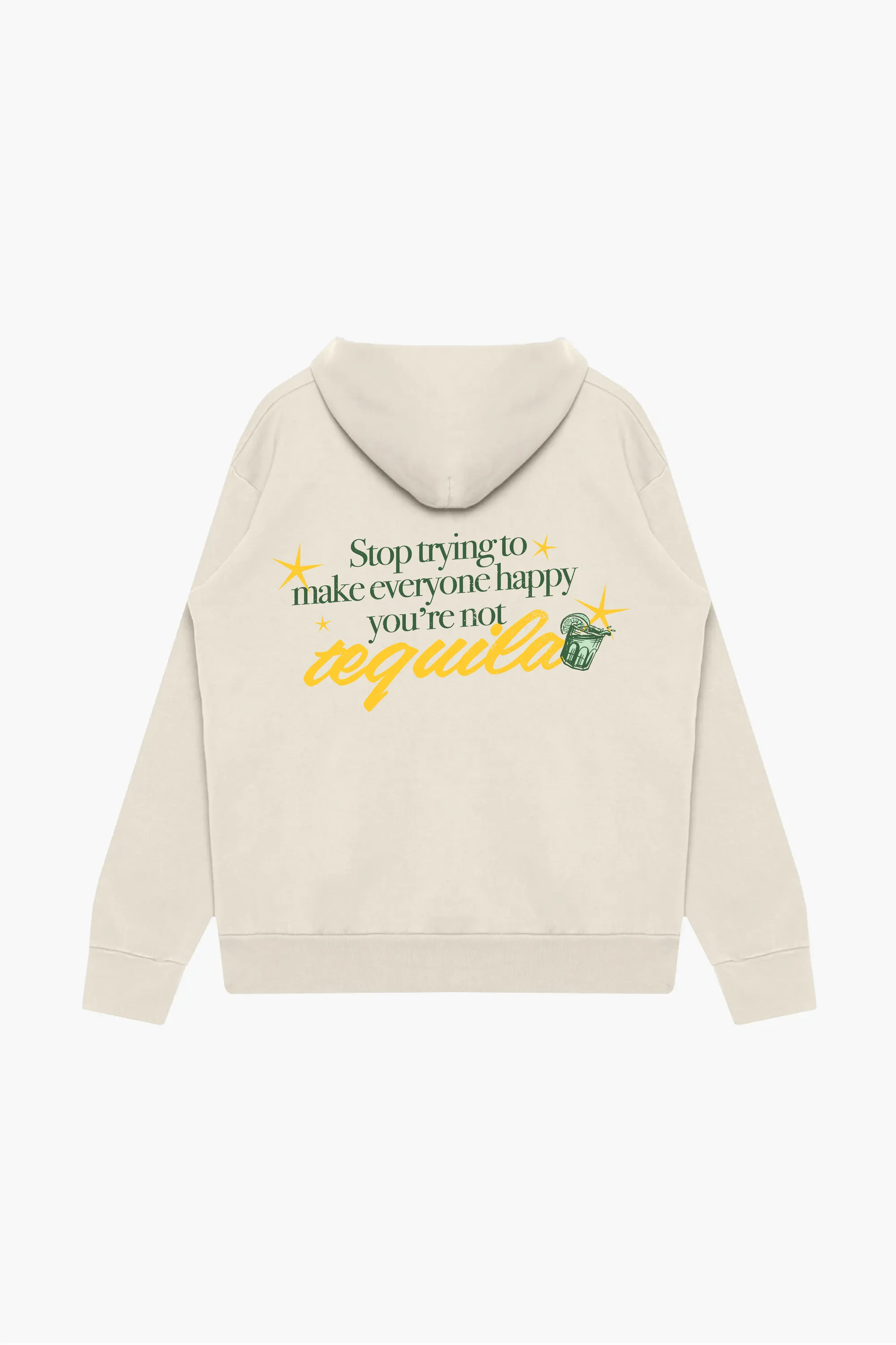 You're Not Tequila Heavyweight Hoodie - Ivory sold by Peace-Collective product image thumbnail 2