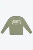 Toronto Tourist Pigment Dye Crewneck - Sage Green sold by Peace-Collective