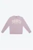 Toronto Tourist Pigment Dye Crewneck - Silver Pink sold by Peace-Collective