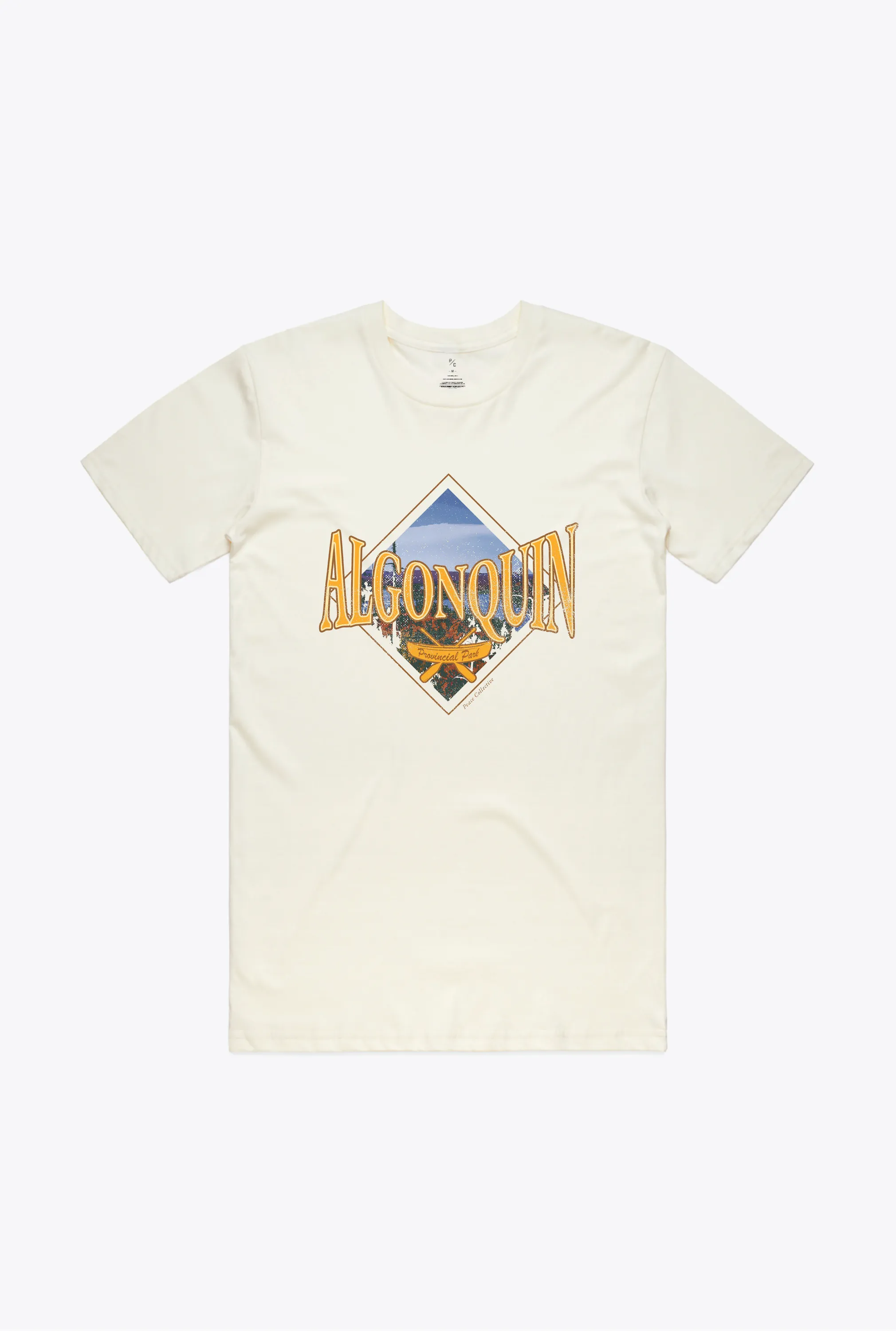 Algonquin National Park T-Shirt - Ivory sold by Peace-Collective