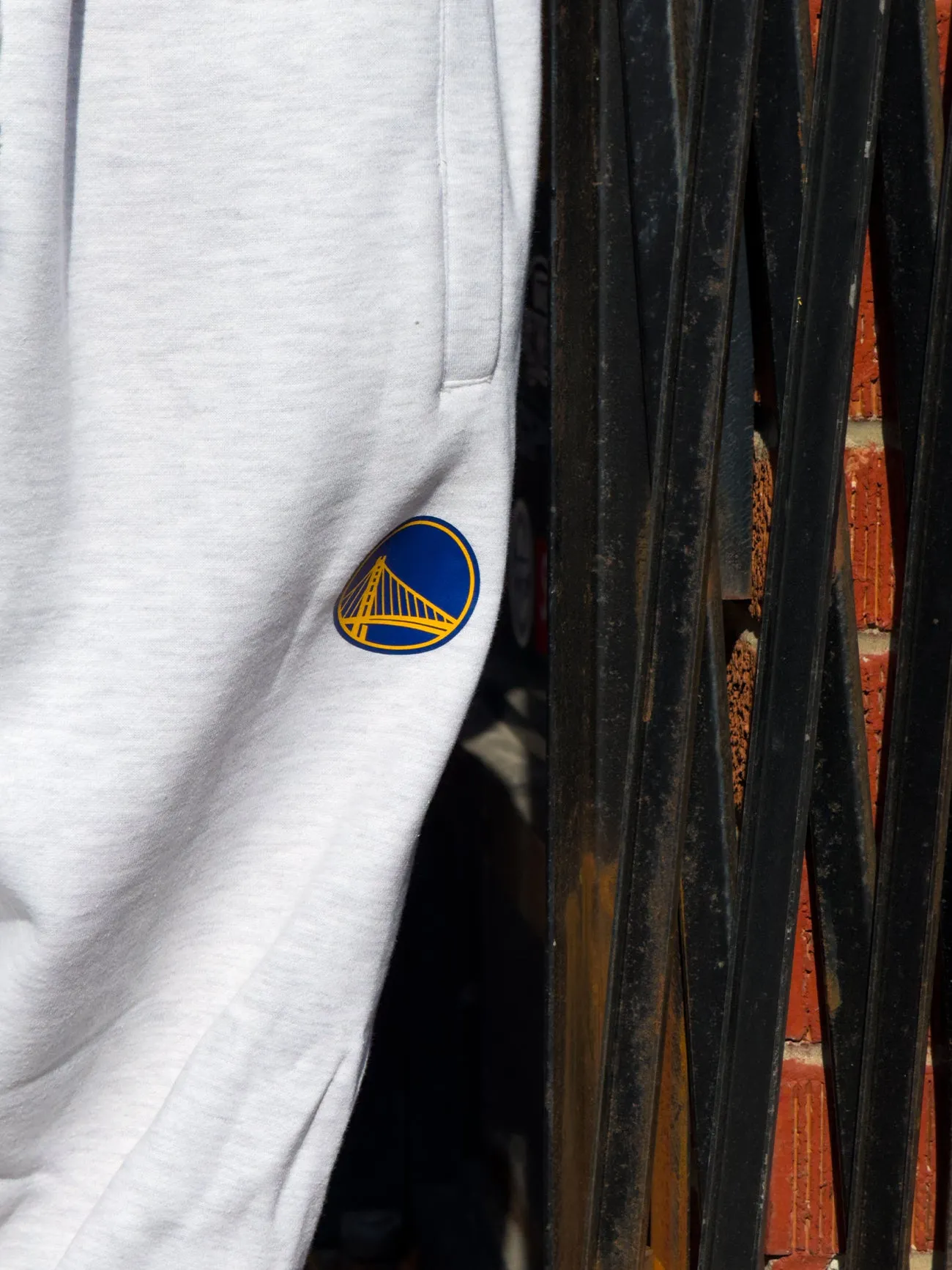 Golden State Warriors Athletic Club Heavyweight Jogger - Ash sold by Peace-Collective product image thumbnail 4