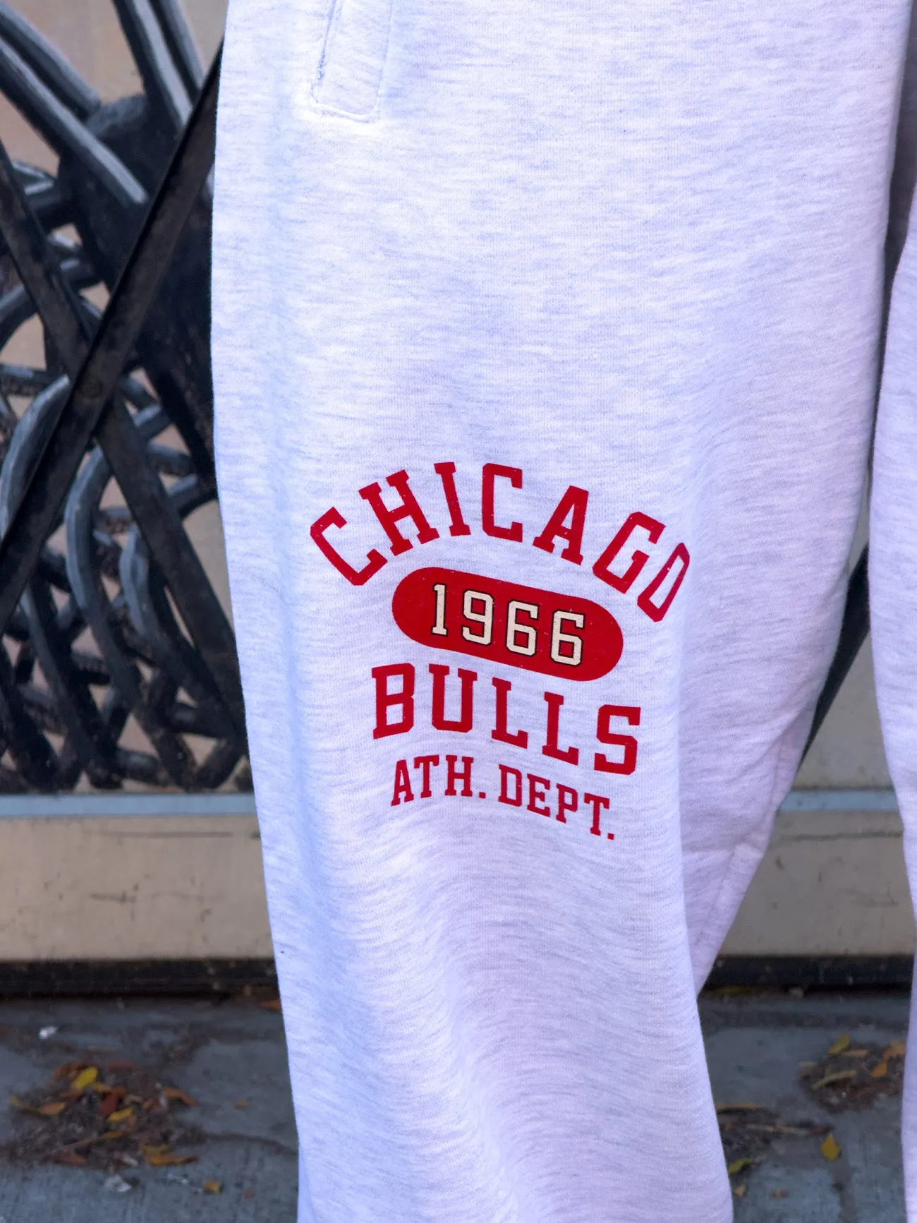 Chicago Bulls Athletic Club Heavyweight Jogger - Ash sold by Peace-Collective product image thumbnail 3
