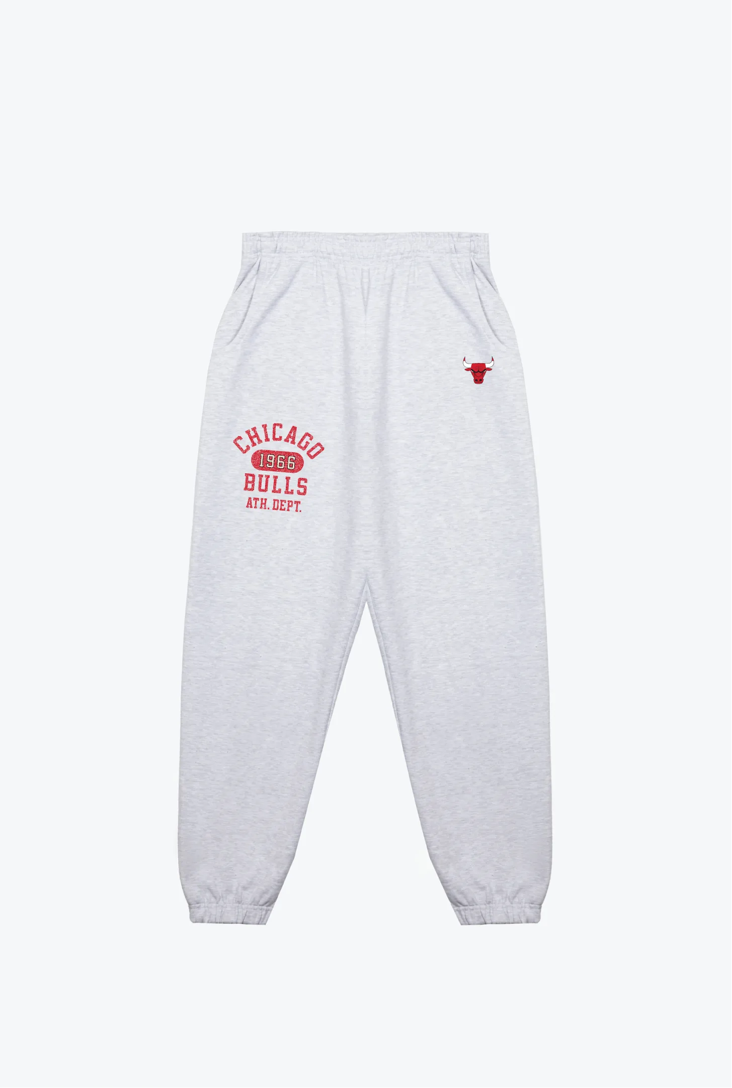 Chicago Bulls Athletic Club Heavyweight Jogger - Ash sold by Peace-Collective