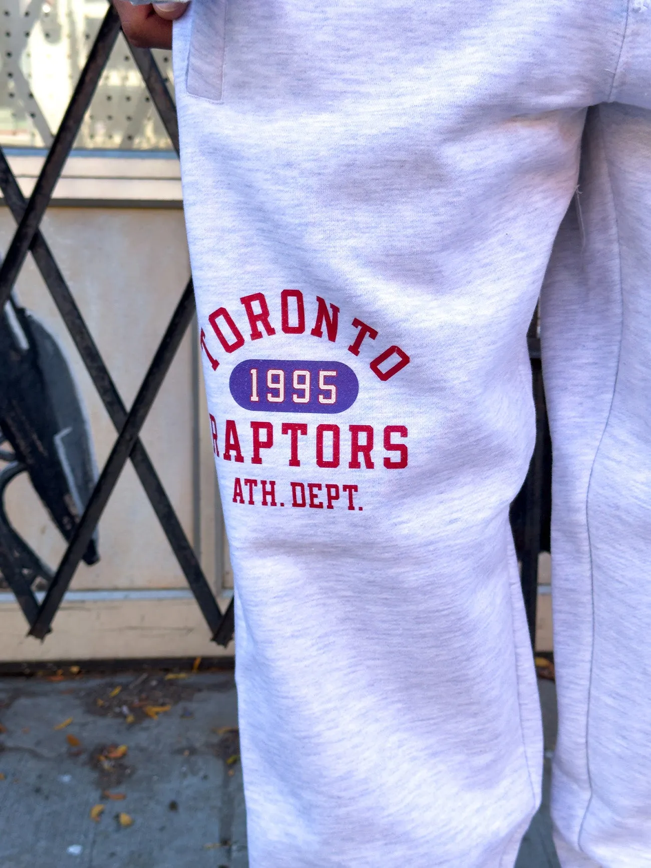 Toronto Raptors Athletic Club Heavyweight Jogger - Ash sold by Peace-Collective product image thumbnail 2