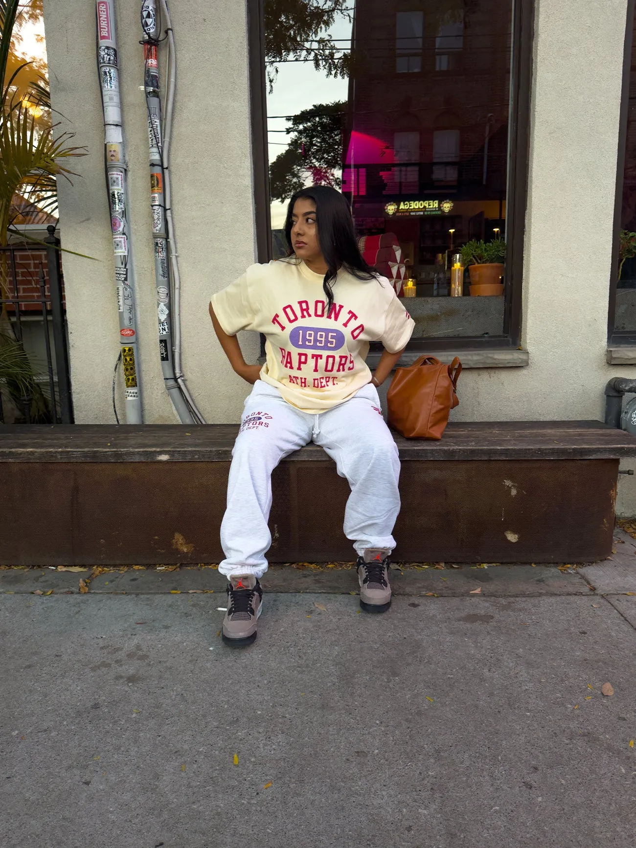 Toronto Raptors Athletic Club Heavyweight Jogger - Ash sold by Peace-Collective product image thumbnail 4