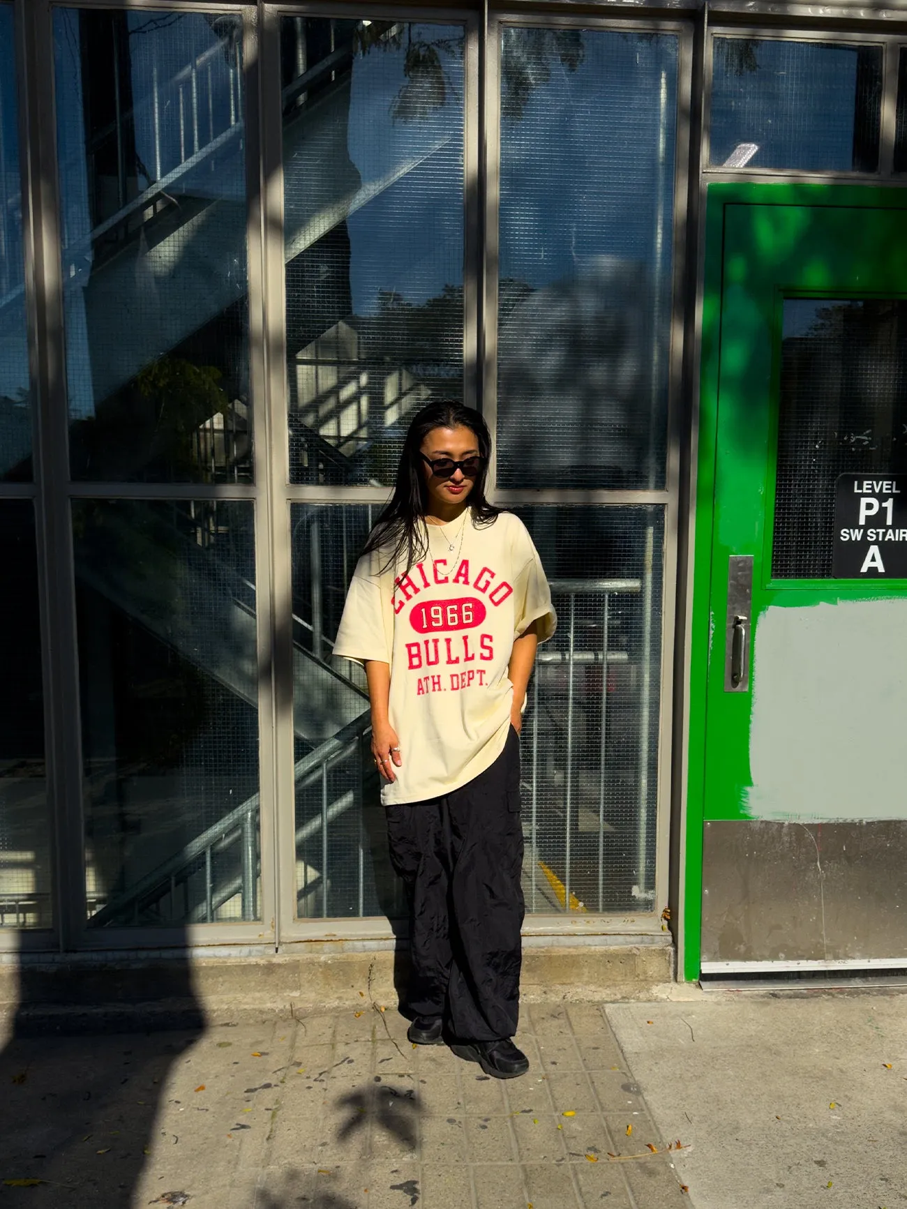 Chicago Bulls Athletic Club Heavyweight T-Shirt - Ivory sold by Peace-Collective product image thumbnail 3