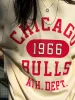 Chicago Bulls Athletic Club Heavyweight T-Shirt - Ivory sold by Peace-Collective
