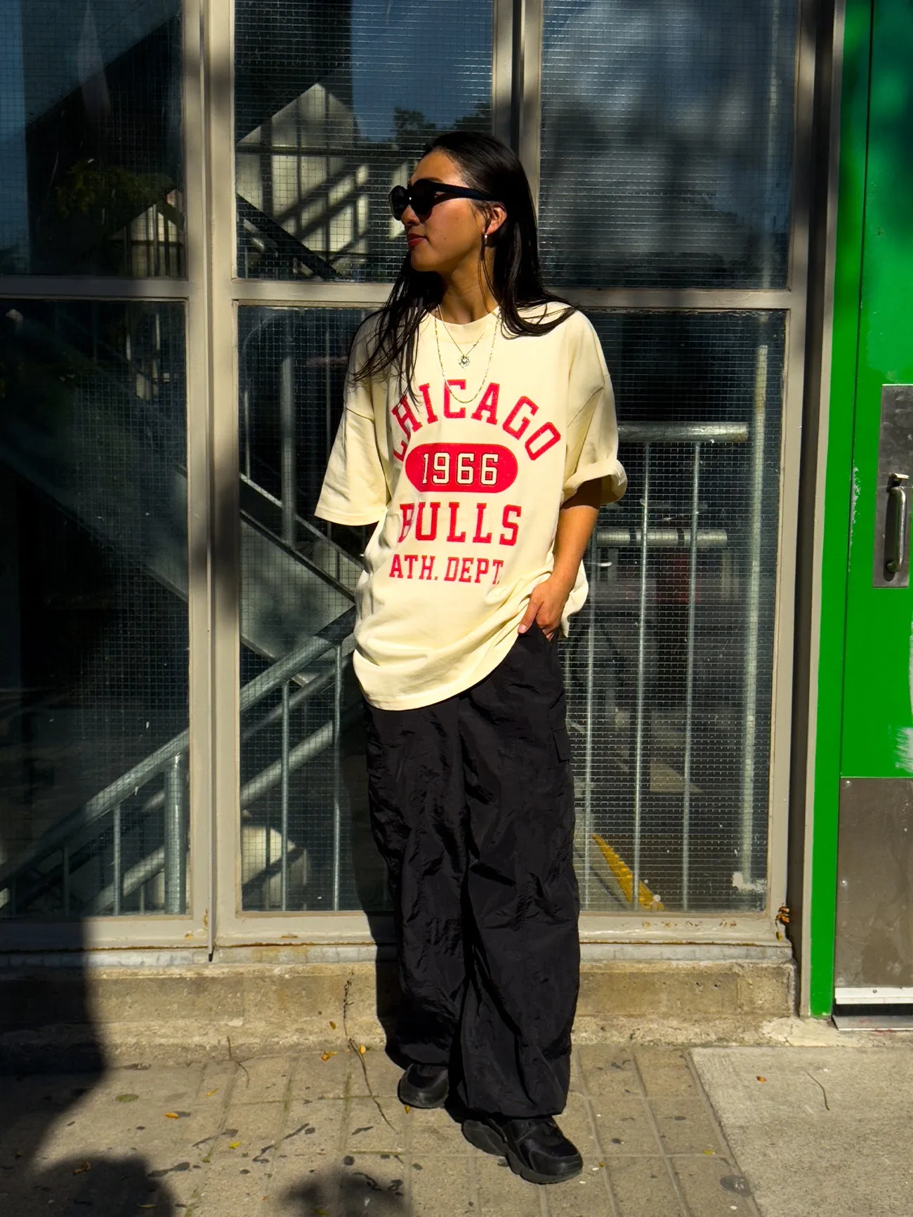 Chicago Bulls Athletic Club Heavyweight T-Shirt - Ivory sold by Peace-Collective product image thumbnail 4