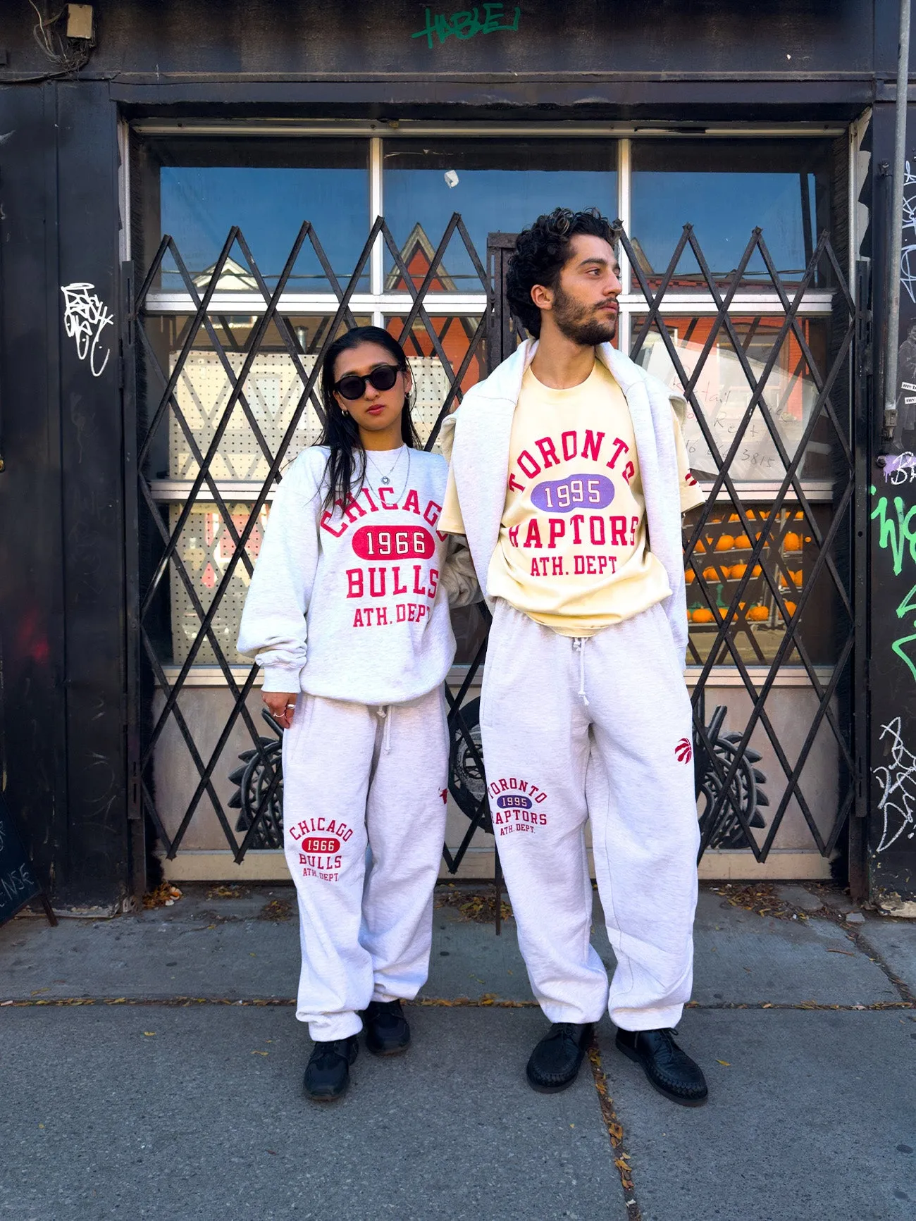 Toronto Raptors Athletic Club Heavyweight T-Shirt - Ivory sold by Peace-Collective product image thumbnail 3