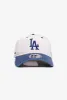Los Angeles Dodgers Sidescript 9TWENTY Adjustable Cap - Ivory sold by Peace-Collective