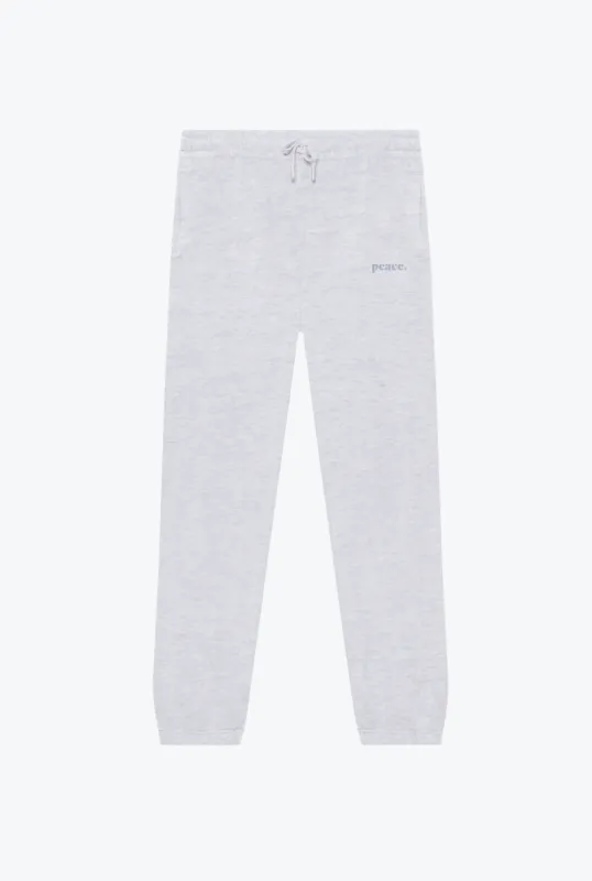 Peace Basics Heavyweight Jogger - Ash sold by Peace-Collective