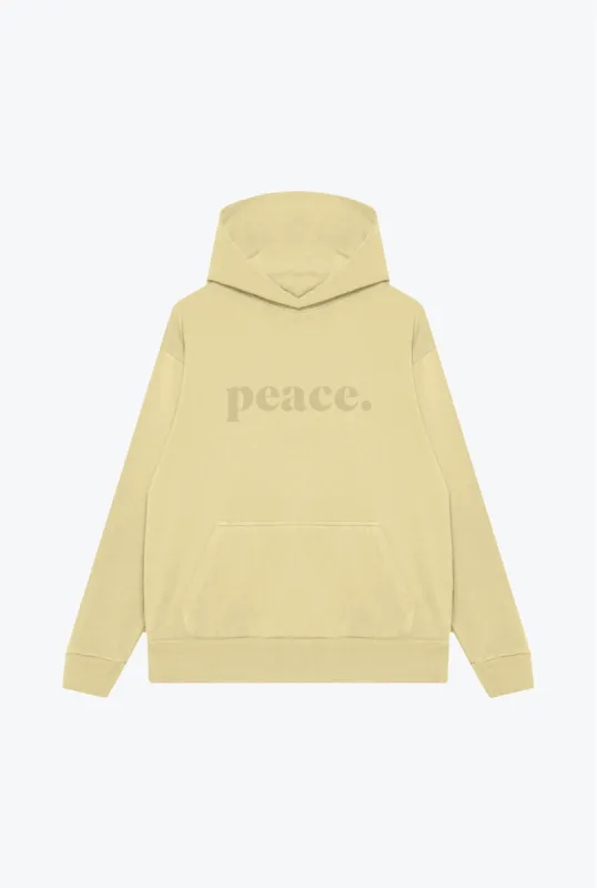 Peace Basics Heavyweight Hoodie - Panna Cotta sold by Peace-Collective