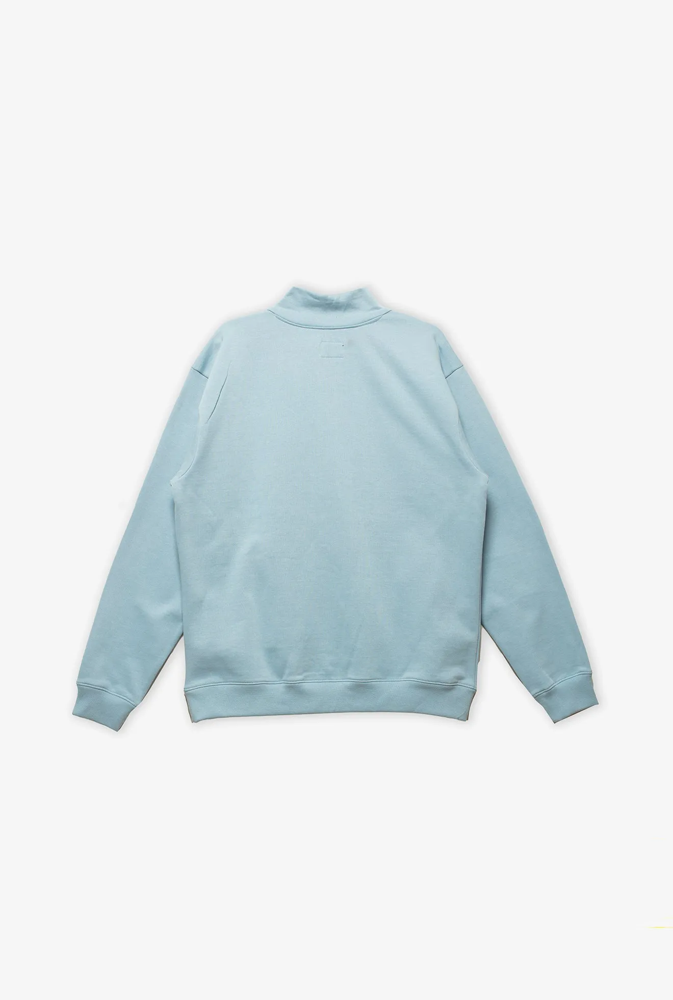 Peace Basics Half Zip Sweater - Glacial Blue sold by Peace-Collective product image thumbnail 2