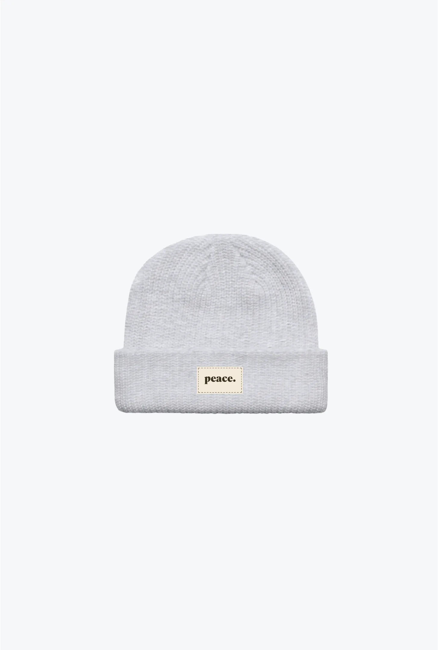 Peace Basics Fisherman Beanie - Ash sold by Peace-Collective