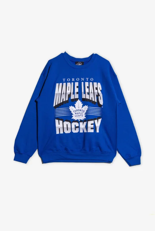 Toronto Maple Leafs Bradley Crewneck - Blue sold by Peace-Collective