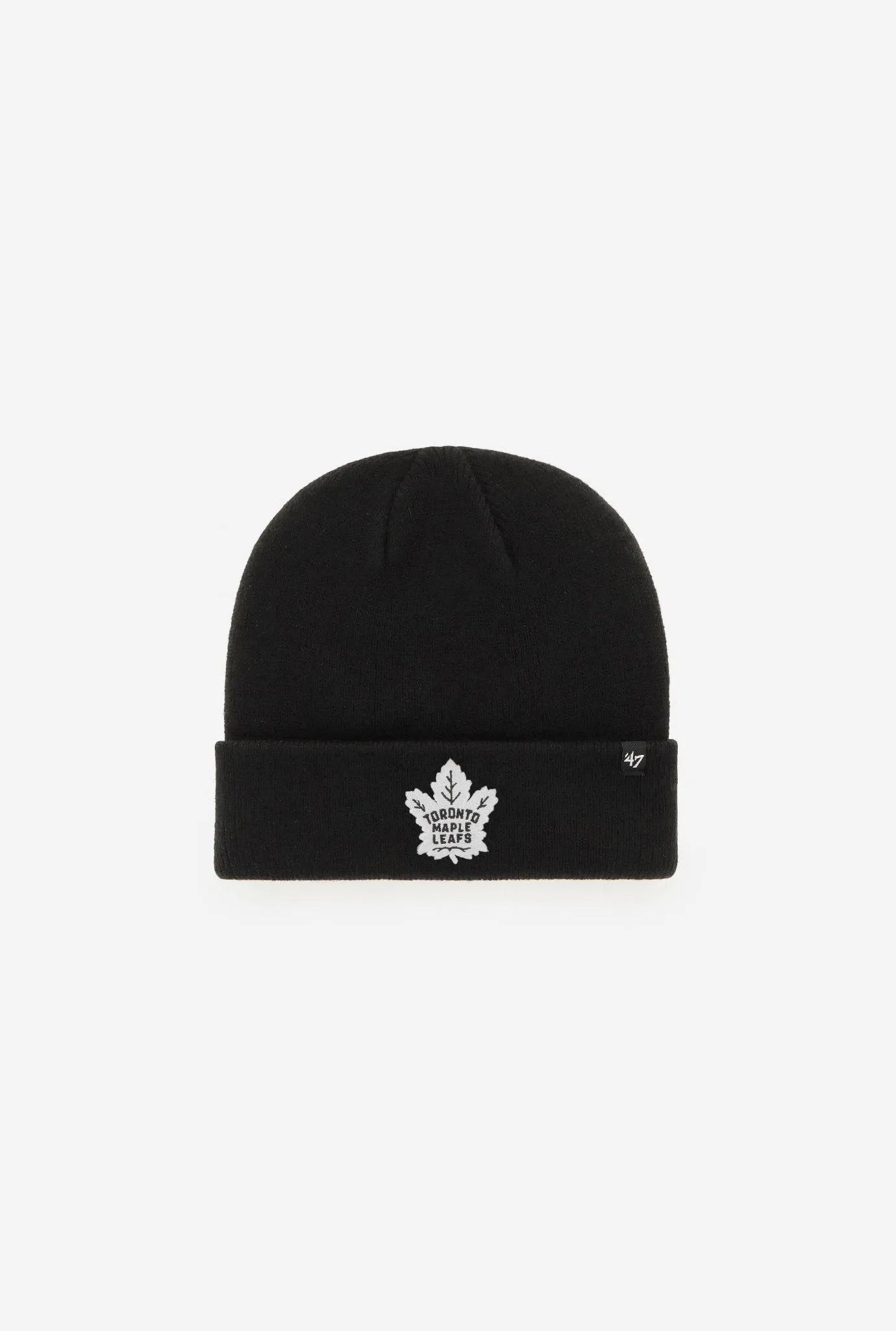 Toronto Maple Leafs Cuff Knit Beanie - Black sold by Peace-Collective