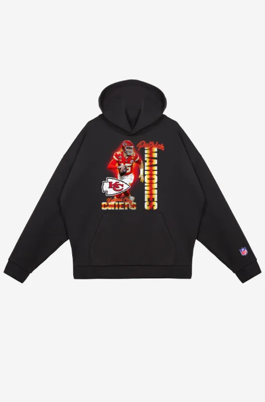 Patrick Mahomes SuperHeavy™️ Hoodie - Black sold by Peace-Collective
