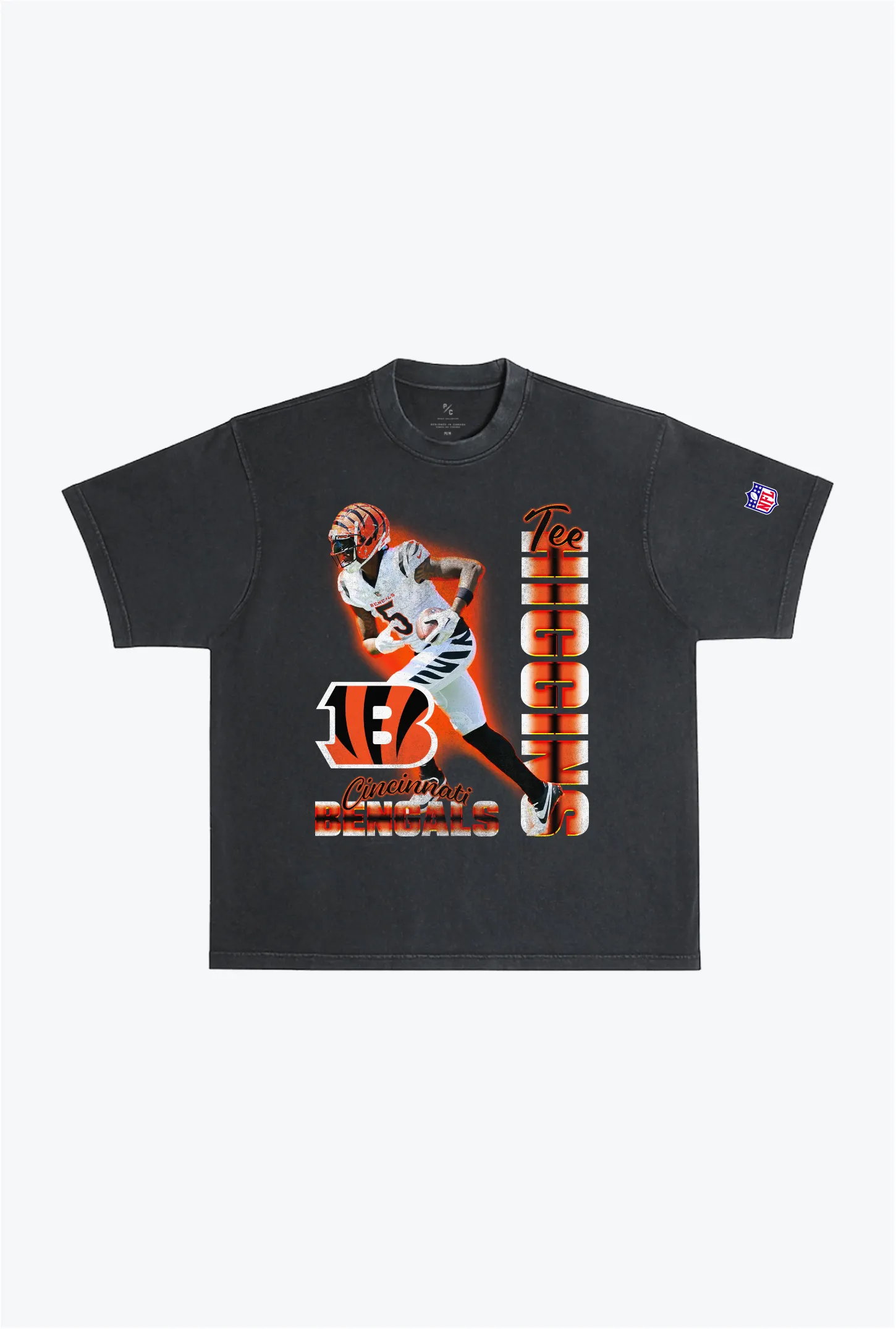 Tee Higgins Garment Dyed Heavyweight T-Shirt - Black sold by Peace-Collective