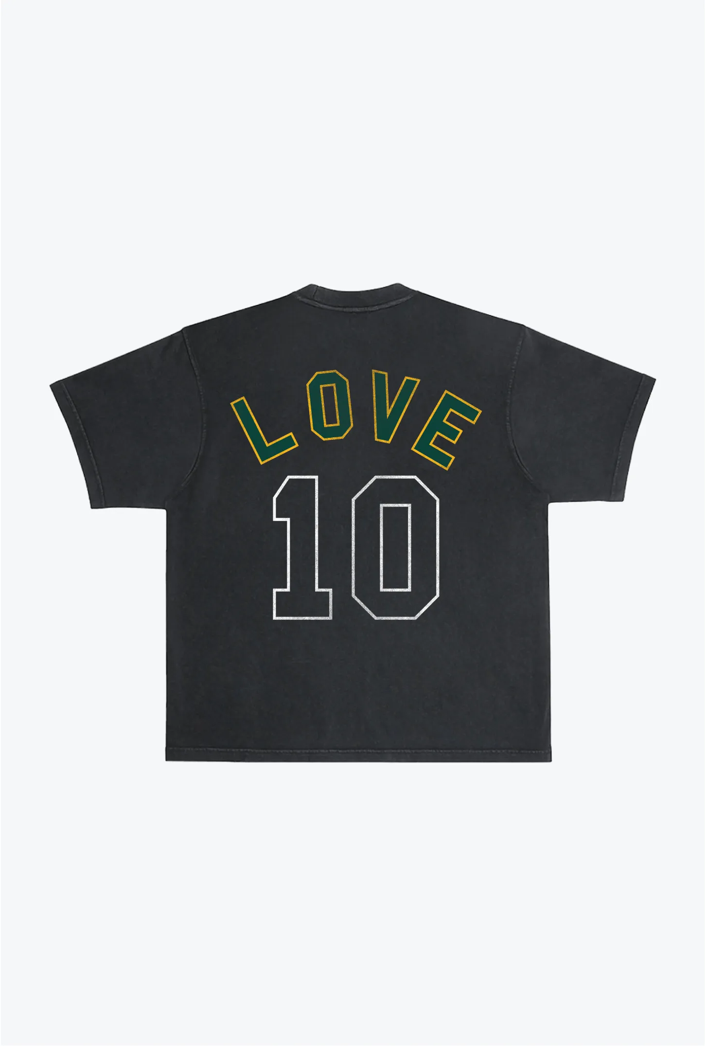 Jordan Love Garment Dyed Heavyweight T-Shirt - Black sold by Peace-Collective product image thumbnail 2