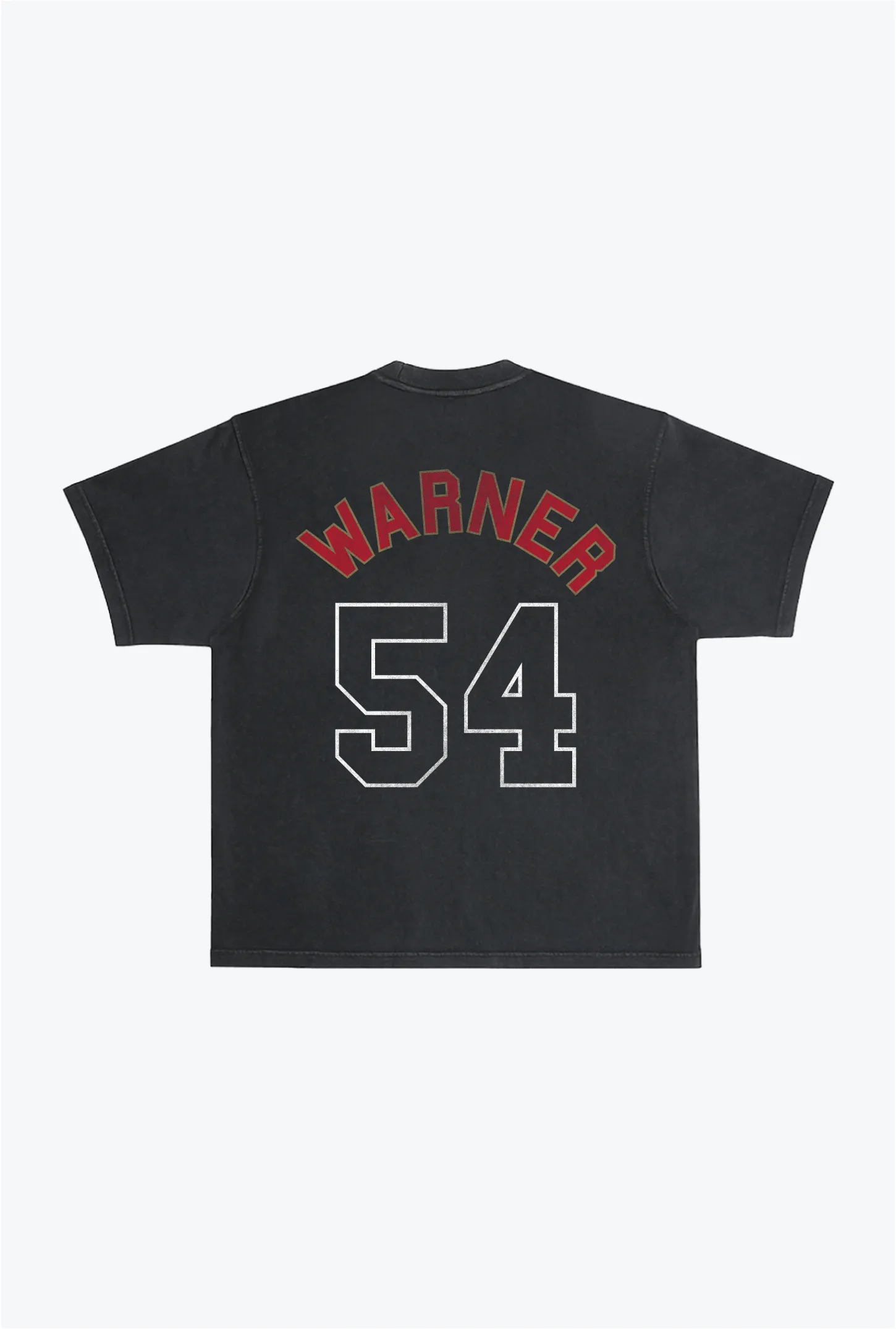 Fred Warner Garment Dyed Heavyweight T-Shirt - Black sold by Peace-Collective product image thumbnail 2