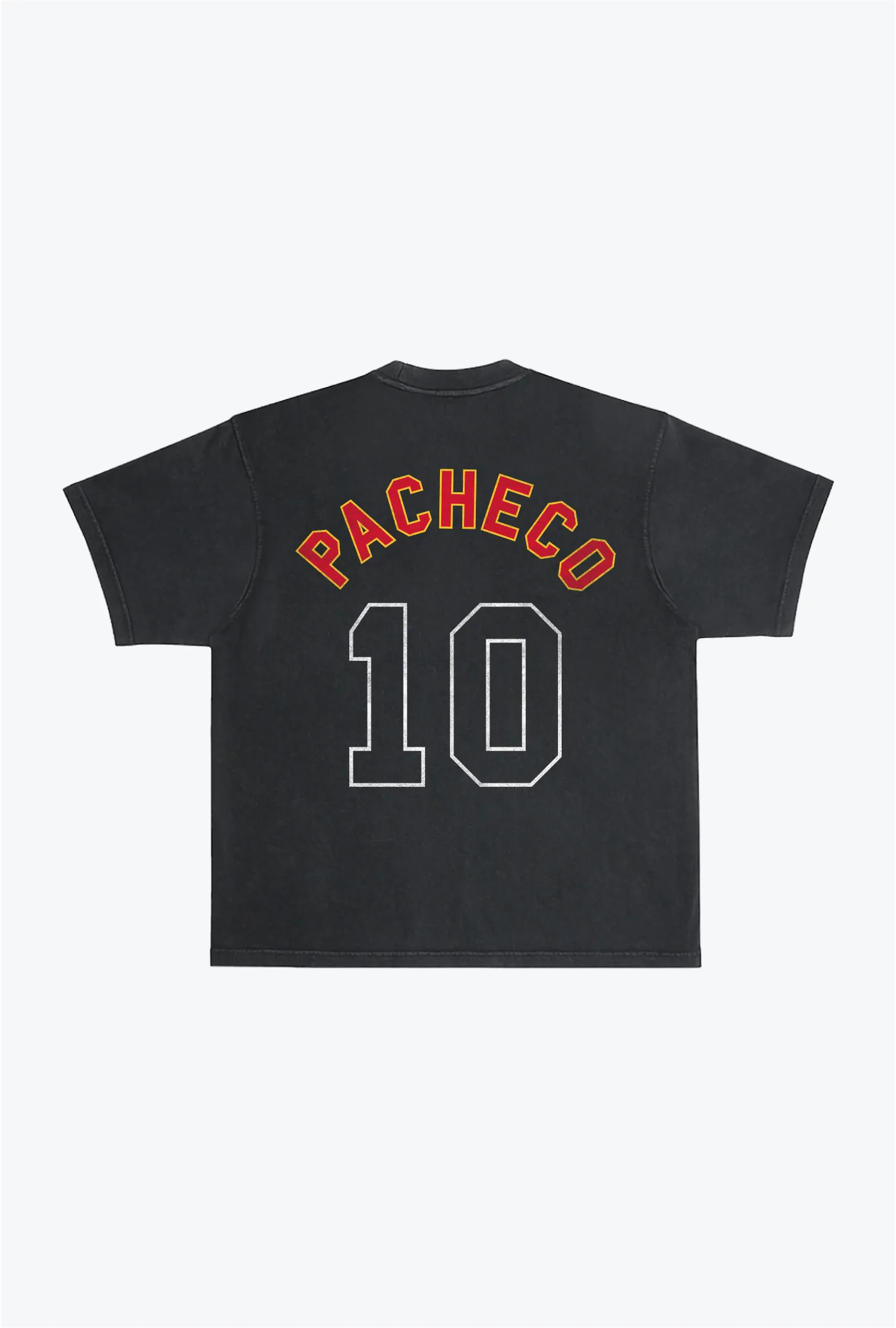 Isiah Pacheco Garment Dyed Heavyweight T-Shirt - Black sold by Peace-Collective product image thumbnail 2