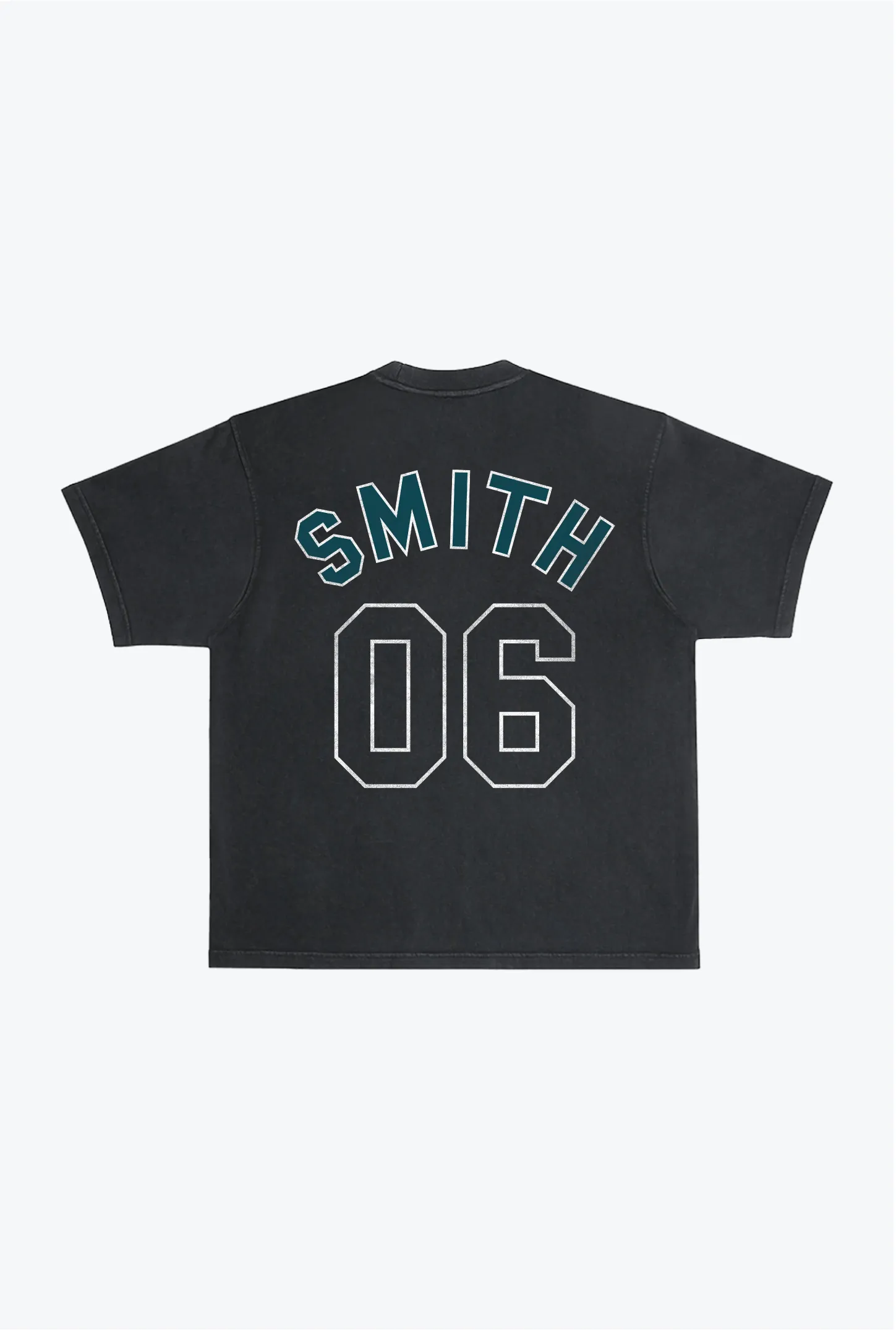 DeVonta Smith Garment Dyed Heavyweight T-Shirt - Black sold by Peace-Collective product image thumbnail 2