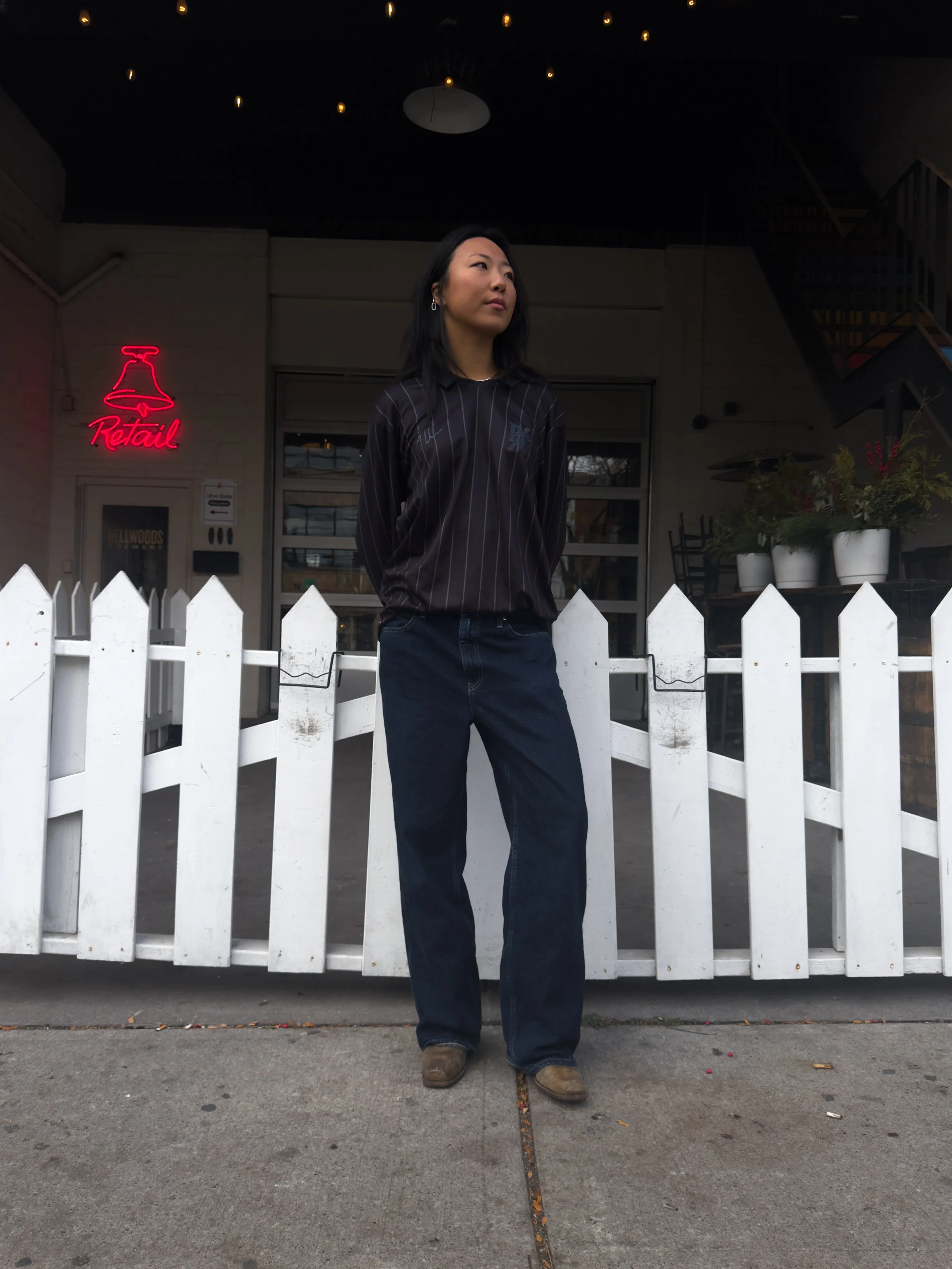 Peace Tonal Long Sleeve Soccer Jersey - Black sold by Peace-Collective product image thumbnail 3
